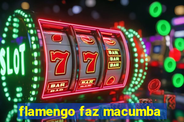 flamengo faz macumba